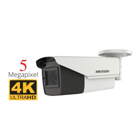 Camera supraveghere video, exterior,Zoom motorizat 5x, 5 MP , IR40M, PoC, HIKVISION TurboHD DS-2CE16H0T-IT3ZE
