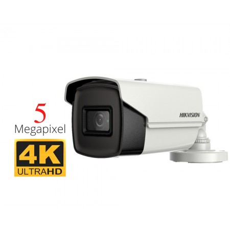 Camera supraveghere video, exterior,5MP,StarLight, IR 80 M ,lentila 3.6mm, UltraHD HIKVISION TurboHD 4.0 DS-2CE16H8T-IT5F