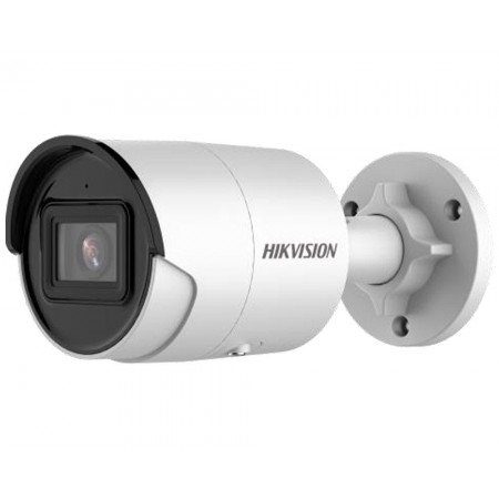 Camera de supraveghere IP, 6 MP, IR 40 m, 2.8 mm, PoE, microfon, Hikvision, DS-2CD2063G2-IU