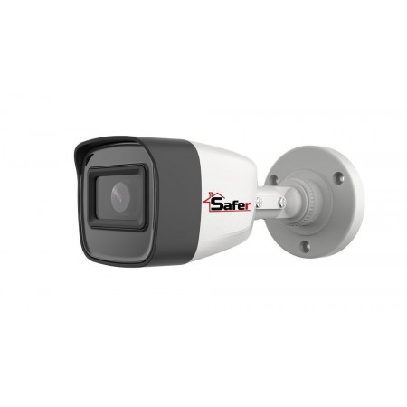 Camera de exterior Safer, 5 Megapixeli, 4 in 1, microfon, Audio prin Coaxial, IR 30M, SAF-PRO-BM5MP20F28-