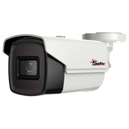 Camera exterior Safer, 5 MP, Ultra low light, lentila 3.6mm, IR 80m, EXIR 2.0, 4 in 1, SAF-PRO-BM5MP80F36-ST