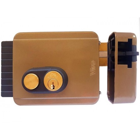 Yala aplicata dreapta VIRO, pentru exterior, cu buton, 12V