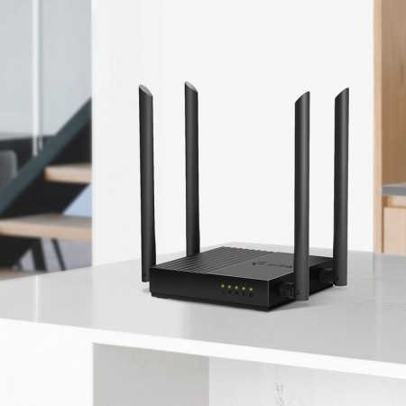 Router Wireless Dual-Band Gigabit TP-Link Archer C64, tehnologie MU-MIMO si Dual Band, 2.4 si 5 Ghz