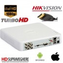 Kit supraveghere 3 camere Bullet HD 720p TurboHD Hikvision