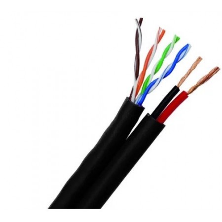 Cablu UTP cu alimentare 2X0,5MM